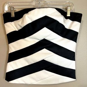 Strapless top from White House Black Market